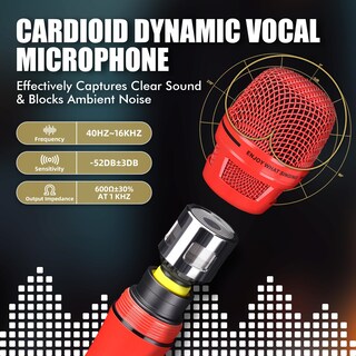 Foto 2 | Foto 2 | Micrófono Dinámico Sonixforce Professional Vocal Micrófono Xlr - Venta Internacional.