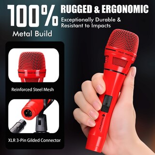 Foto 3 | Foto 3 | Micrófono Dinámico Sonixforce Professional Vocal Micrófono Xlr - Venta Internacional.
