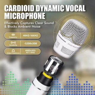 Foto 2 | Foto 2 | Micrófono Sonixforce Dynamic Premium Micrófono Portátil Con Cable - Venta Internacional.