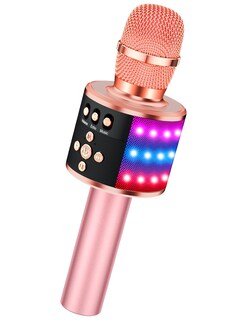 Foto 1 | Foto 1 | Micrófono De Karaoke Bonaok Bluetooth Inalámbrico Q78 Con Led Rose - Venta Internacional.