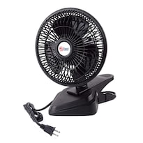 Ventilador Con Clip Tn Tonny Convertible De 15 Cm Con 2 Velocidades Color Negro - Venta Internacional.