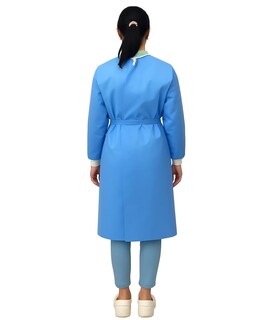 Foto 2 | Foto 2 | Batas Aislantes Desechables Nuke Armor Level 3 Color Azul Estéril 25 Unidades - Venta Internacional.