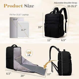 Foto 3 | Foto 3 | Mochila Para Pañales Ilcolpo Impermeable Grande Para Bebé Color Negro - Venta Internacional.