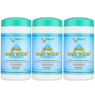 Foto 1 | Foto 1 | Las Toallitas Limpiadoras Cpap Citrus Ii Desinfectan Las Mascarillas Bipap Cpap - Venta Internacional.