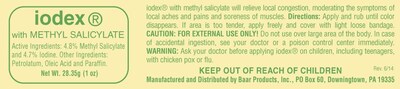 Foto 3 | Foto 3 | Ungüento Iodex De Salicilato De Metilo 30 Ml Para Dolores Y Molestias - Venta Internacional.
