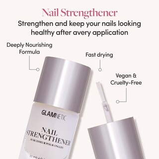 Foto 2 | Foto 2 | Fortalecedor De Uñas Glamnetic Vegano De Secado Rápido 10 Ml - Venta Internacional.