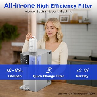 Foto 6 | Foto 6 | Sistema De Filtro De Agua Vonwater Ct910g Countertop Ro 100 Gpd - Venta Internacional.