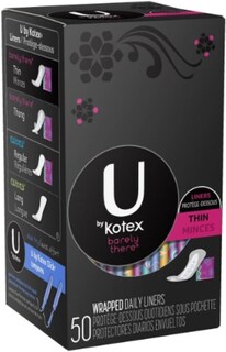 Foto 1 | Foto 1 | Liners U De Kotex Barely There Thin 50 Unidades (paquete De 5) - Venta Internacional.