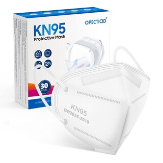 Foto 1 | Foto 1 | Mascarilla Respiratoria Kn95 Opecticid Paquete De 30 Unidades 5 Capas Color Blanco - Venta Internacional.