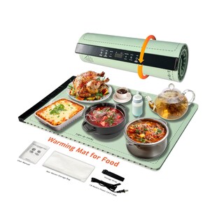 Foto 1 | Foto 1 | Alfombrilla Para Calentar Alimentos Tinytifal Calefacción Eléctrica Con Control De Temperatura - Venta Internacional.
