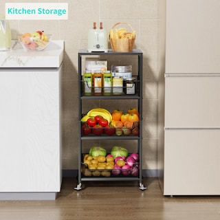 Foto 2 | Foto 2 | Cesta Enrollable Para Frutas Kitchen Cart Hapirm De 4 Niveles - Venta Internacional.
