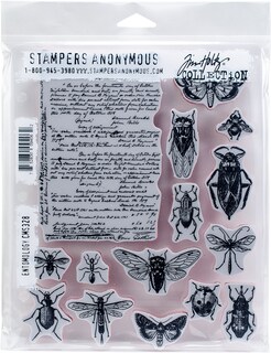 Foto 1 | Foto 1 | Sellos Adhesivos Tim Holtz Entomology Multicolor - Venta Internacional.