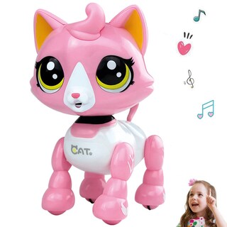 Foto 1 | Foto 1 | Juguete Interactivo Para Gatos Robot Amdohai Catty Con Música Para Niñas Mayores De 3 Años - Venta Internacional.