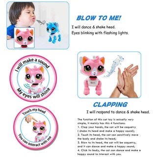 Foto 2 | Foto 2 | Juguete Interactivo Para Gatos Robot Amdohai Catty Con Música Para Niñas Mayores De 3 Años - Venta Internacional.