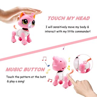 Foto 4 | Foto 4 | Juguete Interactivo Para Gatos Robot Amdohai Catty Con Música Para Niñas Mayores De 3 Años - Venta Internacional.
