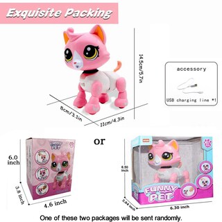 Foto 7 | Foto 7 | Juguete Interactivo Para Gatos Robot Amdohai Catty Con Música Para Niñas Mayores De 3 Años - Venta Internacional.