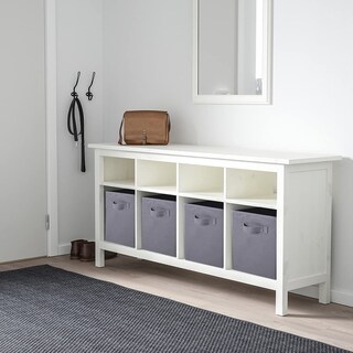 Foto 4 | Foto 4 | Contenedores De Almacenamiento Shellkingdom De Tela Plegable Paquete De 2 Color Gris - Venta Internacional.