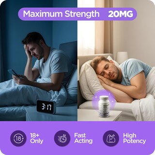 Foto 2 | Foto 2 | Sleep Aid Balancebreens Melatonina 20 Mg De Disolución Rápida 120 Comprimidos - Venta Internacional.