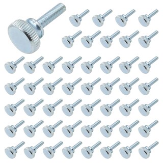 Foto 1 | Foto 1 | Tornillos De Mariposa Asamuyu De Cabeza Plana Moleteada M4 X 14 Mm (50 Unidades) - Venta Internacional.