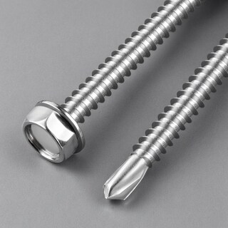 Foto 3 | Foto 3 | Tornillos Autoperforantes Bnuok #10 X 5 Cm 410 De Acero Inoxidable - Venta Internacional.