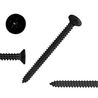 Foto 1 | Foto 1 | Tornillos Para Madera Qisheng Acero Inoxidable 304 Óxido Negro 100 Unidades - Venta Internacional.