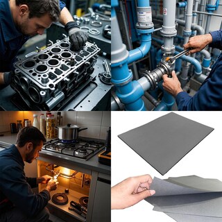 Foto 6 | Foto 6 | Kit De Materiales De Junta Htjzwg Sin Amianto 3 Hojas 38 X 30 Cm - Venta Internacional.