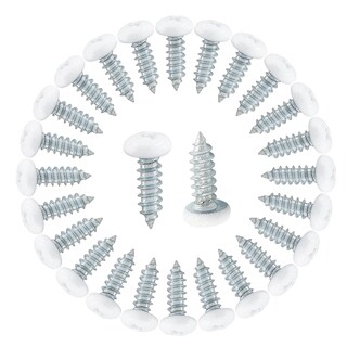 Foto 5 | Foto 5 | Tornillos Lifcratms Con Cabeza Plana #8 X 1/2  120 Unidades  Blancos  Para Madera - Venta Internacional.
