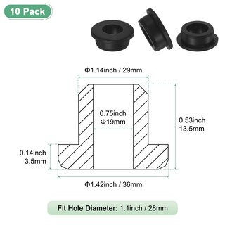 Foto 3 | Foto 3 | Arandelas De Goma De Silicona M Meterxity  Paquete De 10 Orificios De 29 Mm - Venta Internacional.