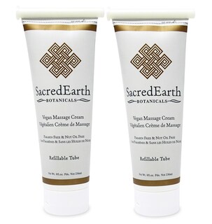 Foto 1 | Foto 1 | Crema De Masaje Sacred Earth Botanicals Vegan 240 Ml X 2 - Venta Internacional.