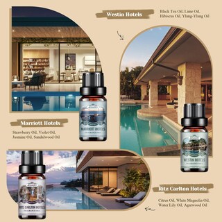 Foto 4 | Foto 4 | Set De Regalo De Aceites Difusores Aeshory Hotel Fragancia De Lujo 6 X 10 Ml - Venta Internacional.