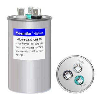 Foto 3 | Foto 3 | Condensador Ac Yeemilar Cb65 45+5 Uf ± 6% 370 V/440 V - Venta Internacional.