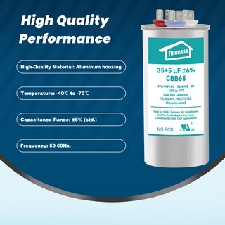 Foto 3 | Foto 3 | Condensador Friocasa 35/5uf ± 6% 370v/440v Cbb65b Para Unidad Ac - Venta Internacional.