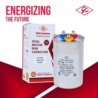 Foto 4 | Foto 4 | Condensadores Tipo Globo Cbb65 Motor Run 55+5 Uf 370 V/440 V - Venta Internacional.