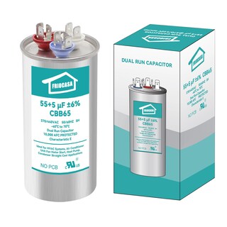 Foto 1 | Foto 1 | Condensador Friocasa 55/5uf ± 6% 370v/440v Cbb65b Para Unidad Ac - Venta Internacional.