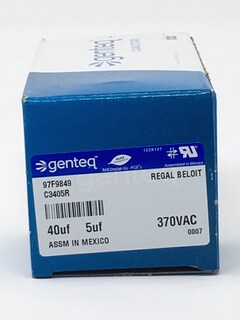 Foto 1 | Foto 1 | Motor De Condensador Genteq C3405r 97f9849 40/5uf 370v - Venta Internacional.