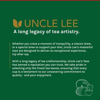 Foto 7 | Foto 7 | Té Verde Orgánico Tea Uncle Lee's 100 Bolsitas (paquete De 4) - Venta Internacional.