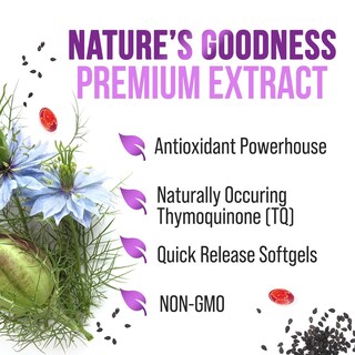 Foto 7 | Foto 7 | Suplemento De Aceite De Semilla Negra Nature's Strength 1000 Mg 120 Cápsulas Blandas - Venta Internacional.