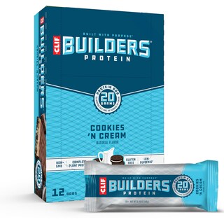 Foto 1 | Foto 1 | Barritas Proteicas Clif Builders Galletas Y Crema 20 G X 12 - Venta Internacional.
