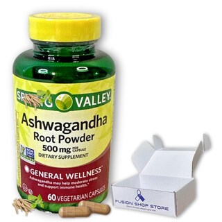 Foto 1 | Foto 1 | Suplemento Fusion Shop Store Ashwagandha 500 Mg 60 Cápsulas - Venta Internacional.