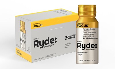 Foto 7 | Foto 7 | Focus Shot Ryde Sabor A Naranja 60 Ml Con L-teanina Y Ginseng - Venta Internacional.
