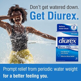 Foto 2 | Foto 2 | Píldoras De Agua Diurex Ultimate Reenergizing 60 Tabletas - Venta Internacional.