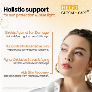 Foto 3 | Foto 3 | Suplemento Glocalcare Helio Antioxidant Sun Defense 30 Cápsulas - Venta Internacional.