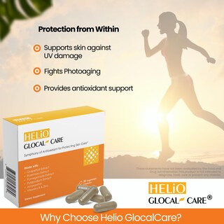 Foto 6 | Foto 6 | Suplemento Glocalcare Helio Antioxidant Sun Defense 30 Cápsulas - Venta Internacional.