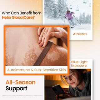 Foto 7 | Foto 7 | Suplemento Glocalcare Helio Antioxidant Sun Defense 30 Cápsulas - Venta Internacional.