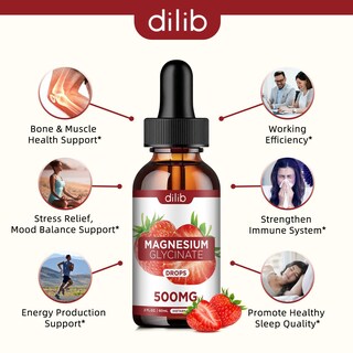 Foto 3 | Foto 3 | Suplemento De Glicinato De Magnesio Dilib Liquid Drops 120 Ml (paquete De 2) - Venta Internacional.
