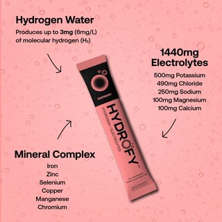 Foto 7 | Foto 7 | Mezcla De Agua Hidrogenada Y Electrolitos Hydrofy Para Bebidas Frambuesa - Venta Internacional.