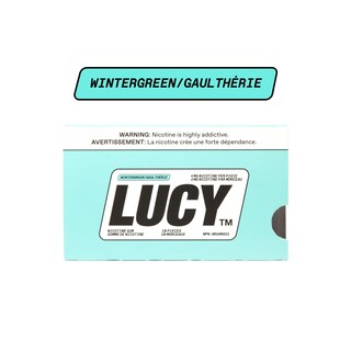 Foto 5 | Foto 5 | Chicle Lucy De Nicotina 4 Mg Sabor A Gaulteria 100 Unidades - Venta Internacional.