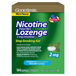 Foto 1 | Foto 1 | Pastilla De Nicotina Polacrilex Goodsense 2 Mg Sabor A Menta 144 Unidades - Venta Internacional.