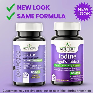 Foto 3 | Foto 3 | Suplemento De Yodo Lugol De True Life Therapeutics 12 5 Mg X 90 - Venta Internacional.