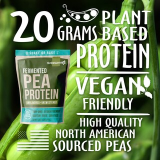 Foto 2 | Foto 2 | Proteína En Polvo Nutrasumma Pea Sin Sabor Vegana 970g - Venta Internacional.